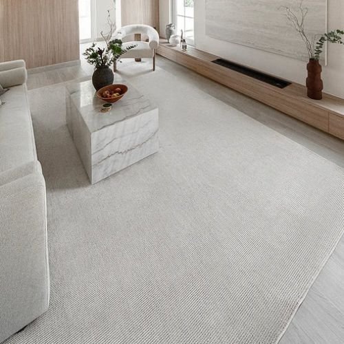 Narrow Textured Stripes Carpet