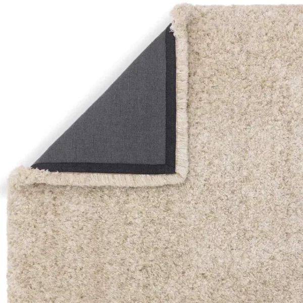 Barnaby Soft Shaggy Rug Plain Sand