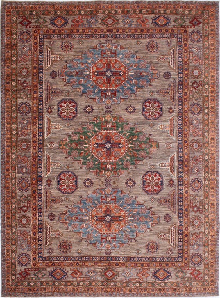 Afghan Super Kazak Rug