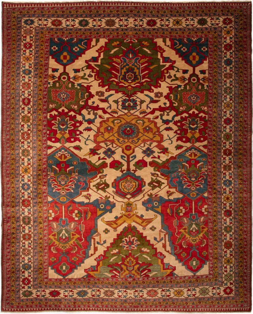 Antique Caucasian Shirvan Rug