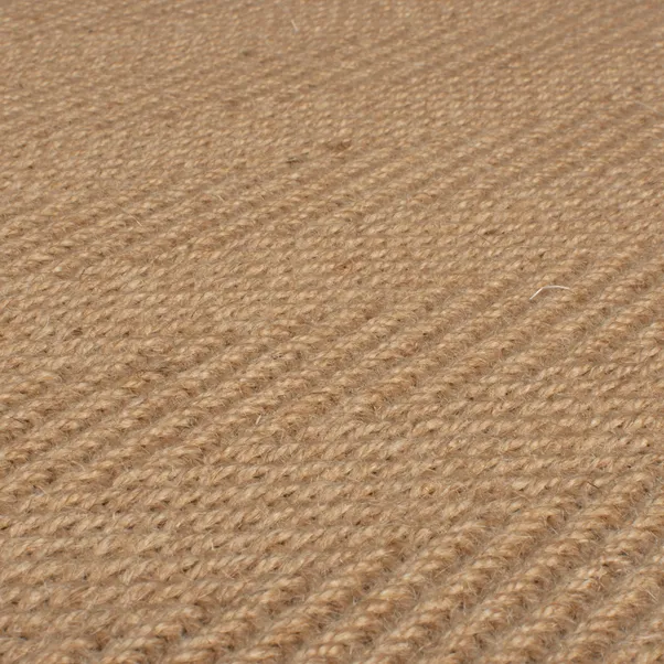 Herringbone Jute Border Stair Carpet