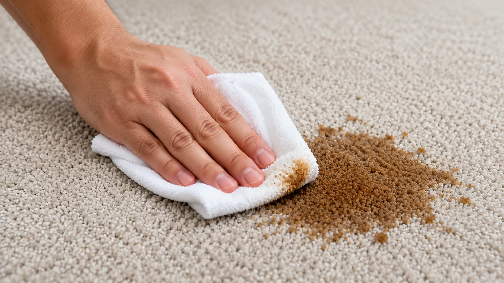 Blot the Stain Immediately