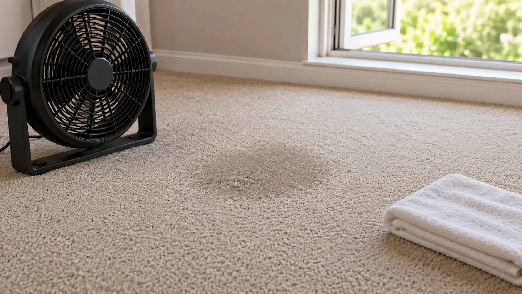 Dry the Carpet Thoroughly