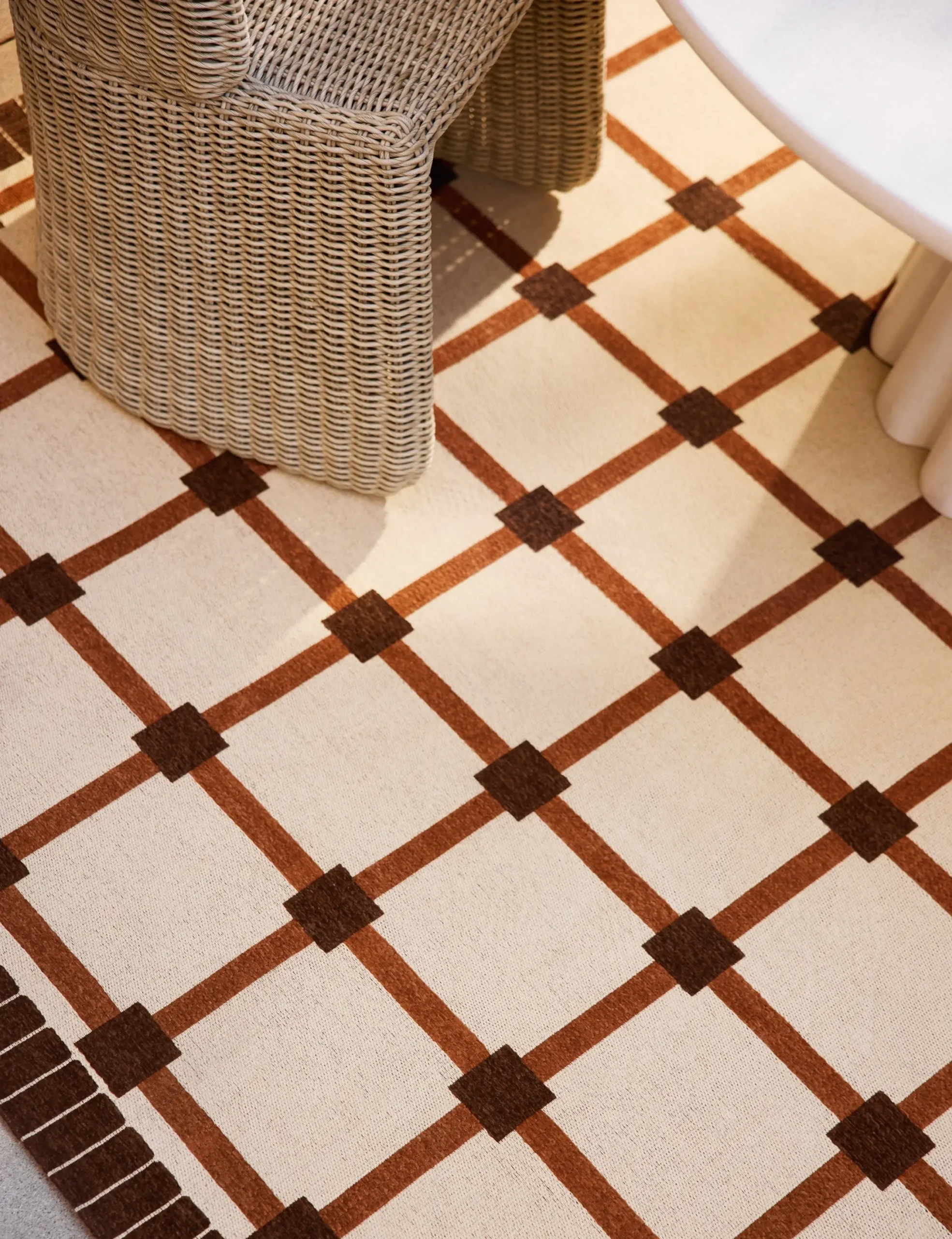 Goddard geometric indoor outdoor rug