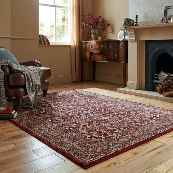 Vintage Persian style rug for living room