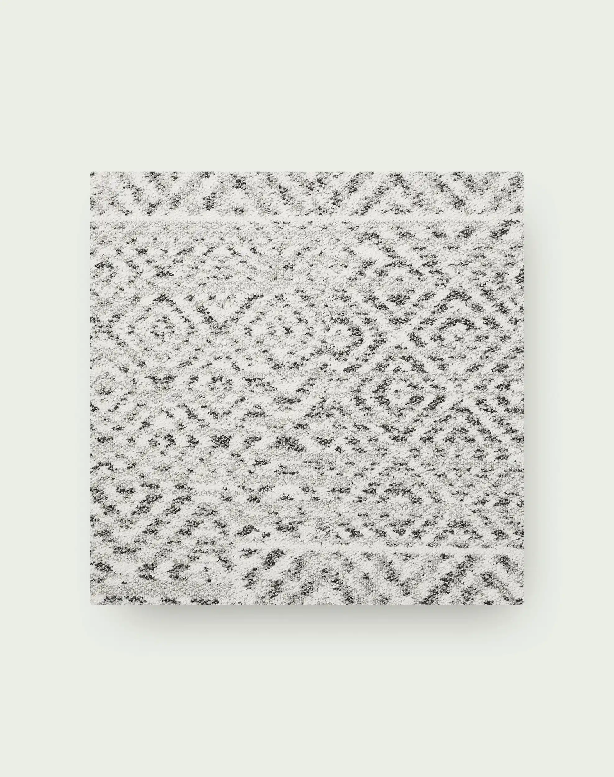 Twist n’ Twine Linen jute-look diamond pattern carpet